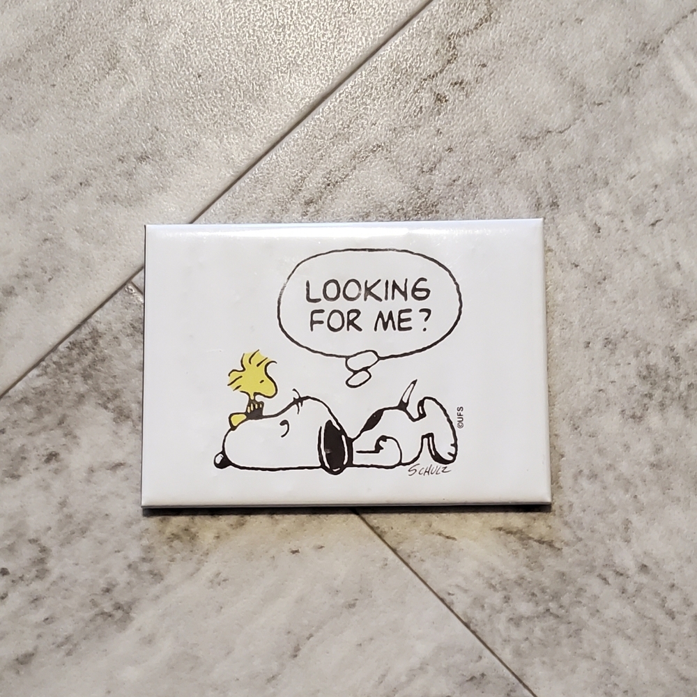 3/$30 ❄️  Snoopy and wood stick magnet